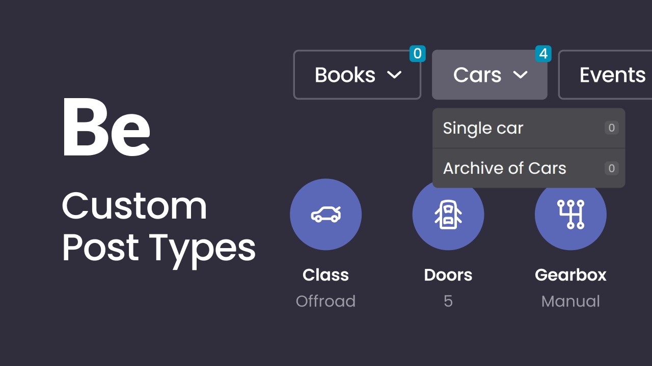 Learn How to Use Custom Post Types (CPTs) in BeBuilder